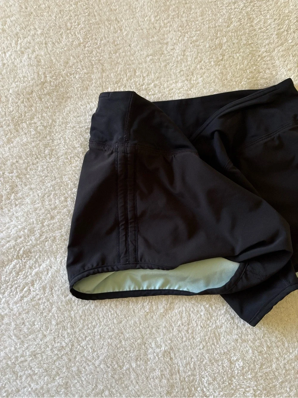 Lululemon Women's Black Athletic Shorts